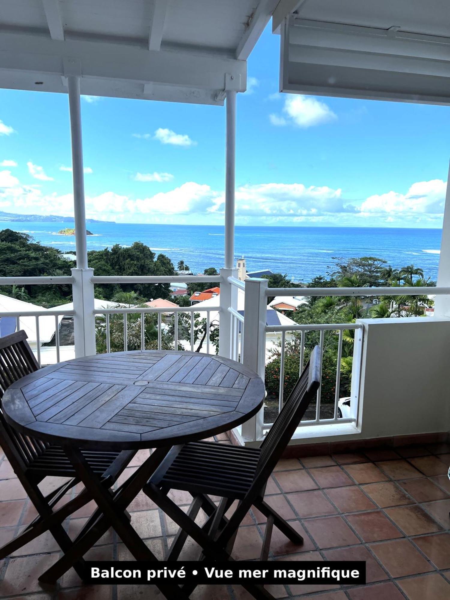 Ananas Premium - Sejour Detente T2 Vue Mer Avec Balcon Prive A Tartane La Trinite Exterior photo